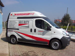 Decorazione mezzo aziendale