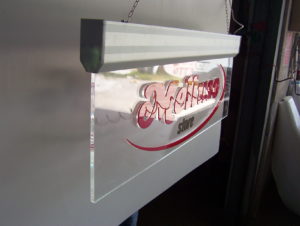 Diffusore di luce in plexiglas