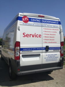 Decorazione mezzo aziendale