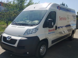 Decorazione mezzo aziendale