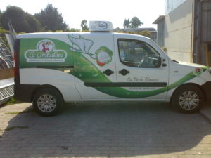 Decorazione mezzo aziendale