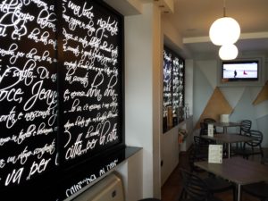 Decorazione Vetrina interna