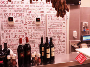 Decorazione cella frigorifera