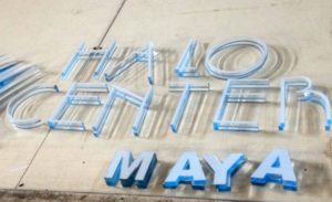 Lettere in plexiglas