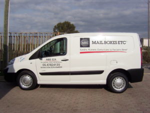 Decorazione mezzo aziendale