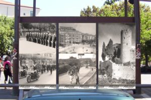 Decorazione gazebo vigili urbani